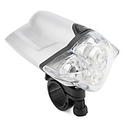  4-LED Bicycle Headlamp with Mount (Silvery)