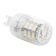  G9 3528 SMD 48-LED 150Lm Warm White Light Bulb (3W, 230V)