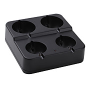  4-Port Charging Station for PS3 Move Motion Controllers (Black)