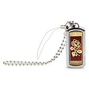  4GB Rose Flower Style USB Flash Drive (Red)