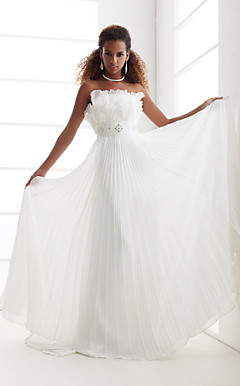 SOPHRONIA - Trouwjurk van Chiffon