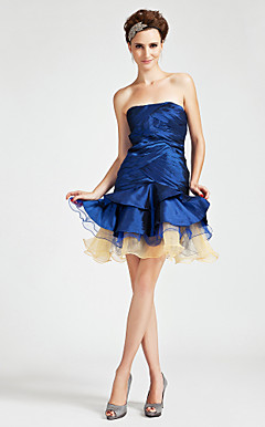 DORENA - kjole til cocktail i Organza og Taffeta