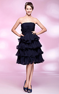 HONORINE - Kleid für Cocktailparty aus Chiffon