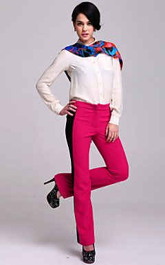 ts bicolore pantaloni cucitura (più colori)