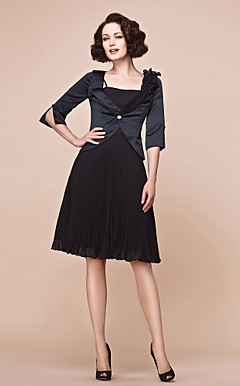 EILIS - kjole til brudens mor i chiffon og satin