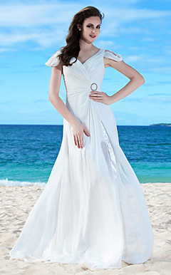 PILVI - Kleid für die Braut aus Chiffon