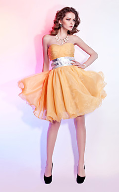 LORNA - Vestido de Coquetel em Organza