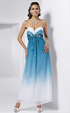 ZETHEL - Abito da Sera in Chiffon