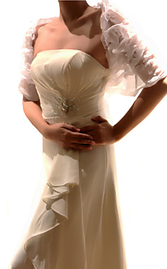 Delicate Half-Sleeve Wedding/Evening Jacket/Wrap