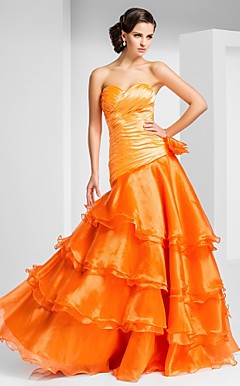 GEVA - Vestido de Noche de Organza
