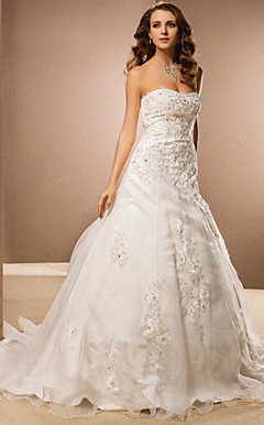 EFFERDANE - Robe de Mariée Organza
