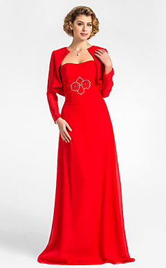 BIDDY - Moeder Van De Bruidjurk van Chiffon met Bolero