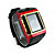  W08 quad band relógio celular estilo black - vermelho - ouro szr091