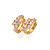  18K Gold Fanshion Cubic Zirconia Lines Earring - CZ Earring EYX3-0029 (SZY451)