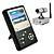  2.5" TFT 2.4GHZ Four Channel MP4 DVR Baby Monitor Kit with High Power wireless Camera