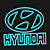  EL Car Badge Hyundai - Window sticker