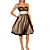  Unique and Fashionable Dresses for Wedding / Party 3 Pieces Per Package (HSQCX009)