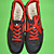  rojo de alta calidad de fútbol zapatos zapatillas de lona, tamaño euro 33-44 (mei025)