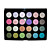  24 couleurs de maquillage des yeux palette d'ombre