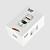  Hantai ht6000 tri-banda doble tarjeta bluetooth pantalla táctil teléfono celular blanco tf tarjeta de 2 GB (szhz0107)