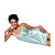  de luxe 100% soie lourde robe de nuit des femmes de nuit de nuit (5077)