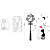  Under the lights of love Wall Sticker (0565-gz104)