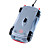  mini coche usb estilo ratón óptico con cable (plata)