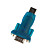  USB naar RS232 dongle met verlengkabel