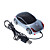  mini coche usb estilo ratón óptico con cable (plata)