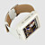  AK09 Cheapest Tri Band Ultra Thin Sports Wrist Watch Cell Phone White (2GB TF Card)