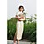  vestidos de tubo Chinese / Mandarin té columna de cuello de raso tapiz de longitud (hgqp276)