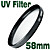  emolux protetor UV Filtro de 58mm (smq5554)