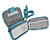  viaje portátiles / bolsa de transporte para psp (azul)