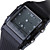  de silicone bande numérique + analogique montre-bracelet multi-affichage pour les femmes (noir)