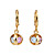  Beautiful 18K Gold Plated CZ Cubic Zirconia Earrings (0292-EYX2-0035)
