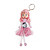  Cute Doll Clock Keychains (Assorted 2-Pack)