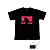  Sound and Music Activated EL Visualizer VU-Spectrum Dancer T-shirt (4*AAA)