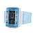  trendy acqua digitale resistere orologio con el retroilluminazione verde - blu traslucido (1 * CR2025)