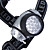  4-mode faro de plástico con 19-LED (3xAAA)