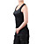 sin mangas, escote redondo cuentas Women's T-shirts (8502bc006-0736)