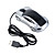  auto sportive del mouse ottico con cavo usb stile (argento)