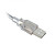 luz LED USB para el ordenador portátil (plata)