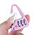  Cute Bag-Sharped Combination Padlock (Pink)