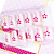  hobbyarbejde kunstige negle sæt med lim med nail art perler (12-søm pack assorterede pack stilarter)