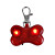 Cute Bone Flashing LED Pet Collar Pendant Tag Light