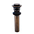  bronze antigo bronze ralo da pia de cobre (0572-wyx03)