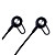  Kanen In-Ear Stereo Earphones (Black)