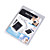  solaire 500mAh batterie externe rechargeable pour tous les iPod / iPhone 2G/3G (blanc)