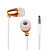  Triangle Style In-Ear Earphones (Gold)