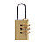  3-Digit Luggage Lock-Copper